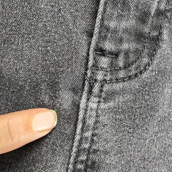 Torrid Jeans Womens 14 Black Stretch High Rise Jegging Legging *Read* - Picture 2 of 13